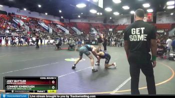 140 lbs Cons. Round 5 - Conner Kimbrough, Compound Wrestling Club vs Joey Buttler, Whiteland Warriors