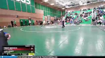 132 lbs Cons. Semi - Liam Grady, Palo Verde vs Trent Brenkus, Bishop Gorman