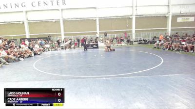 144 lbs Round 3 (8 Team) - Ladd Holman, Utah Gold vs Cade Aaberg, Wisconsin