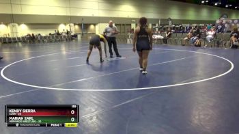 155 lbs Round 7 (8 Team) - Kendy Sierra, CLAW vs Mariah Earl, Hernando Wrestling