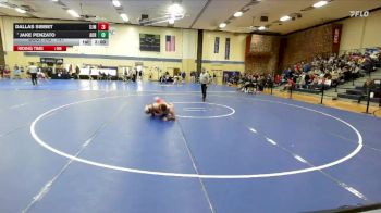 141 lbs Cons. Round 2 - Jake Penzato, Aurora Universtiy vs Dallas Sibbet, St. Johns (mn)