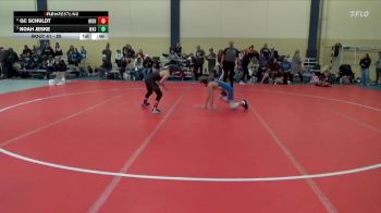 85 lbs Cons. Round 2 - Noah Jeske, Waseca vs Qc Schuldt, Montevideo