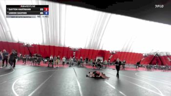 140 lbs 3rd Place Match - Dayton Hartmann, B.A.M. Training Center vs Linken Bastien, Askren Wrestling Academy