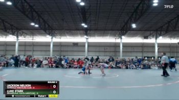 92 lbs Round 2 (4 Team) - Jackson Nelson, Homedale Wrestling Club vs Luke Stark, Grangeville Youth Wrestling