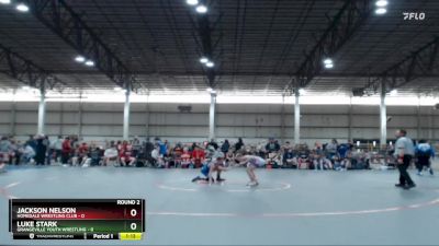 92 lbs Round 2 (4 Team) - Jackson Nelson, Homedale Wrestling Club vs Luke Stark, Grangeville Youth Wrestling