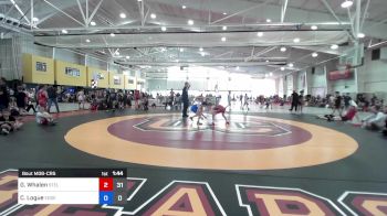 80 lbs Final - Garrett Whalen, Steller Trained Maul vs Colin Logue, Edge Wrestling MS