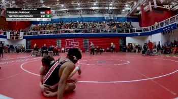 175 lbs Champ. Round 1 - Hayden Whitenack, New Prairie vs Wesaal Wardak, Munster