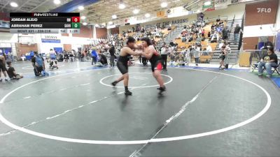 206-218 lbs Round 1 - Jordan Alejo, Reign WC vs Abraham Perez, Capo
