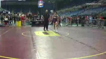 100 lbs Round Of 32 - Isabella Morales, Washington vs Alenya Montoya, Hawaii