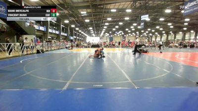 152 lbs Rr Rnd 2 - Bane Metcalfe, Indiana Outlaws Gray vs Vincent Bush, CentralMD Blue