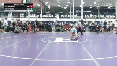 105 lbs Rr Rnd 3 - Dylan Laird, Kraken Black - MS vs Teddy Sims, Shore Thing WC - MS