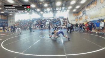 132 lbs Cons. Round 4 - Jackson Coates, Columbia High School vs Jestin Dillon, Well Trained