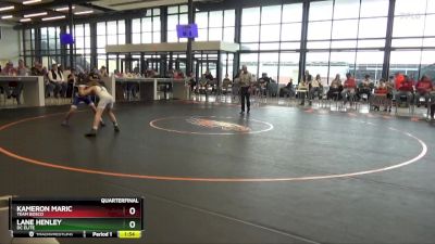 J-2 lbs Quarterfinal - Kameron Maric, Team Bosco vs Lane Henley, DC Elite