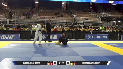 Zain Ahmad Chaudhry vs Caio Brandão Braga 2025 Pan Jiu Jitsu IBJJF Championship