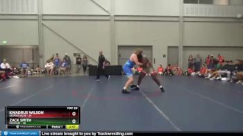 285 lbs Round 2 (8 Team) - Kwadrus Wilson, Georgia Blue vs Zack Smith, Missouri