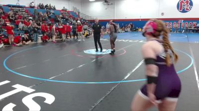 180 lbs Finals (2 Team) - Lori Grimes, Mount Union vs Aniyah Griffin, Huntingdon