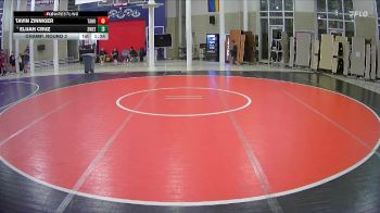 215 lbs Champ. Round 2 - Tavin Zinniger, Tahoma vs Elijah Cruz, Sweet Home