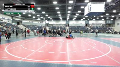 197 lbs Champ. Round 2 - Jostyn Zayas, Lindsey Wilson (Ky.) vs Kage Mir, LANDER