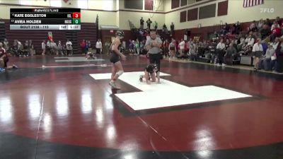 115 lbs Semifinal - Kate Eggleston, Iowa City Liberty vs Aviea Holden, North Scott