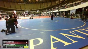 80 lbs Cons. Round 3 - Bryan Kopacki, New Kent Youth Wrestling vs Colton Lumagui, Bull Island Grappling