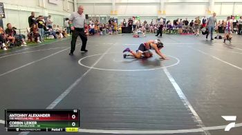92 lbs Round 1 (8 Team) - Antohny Alexander, The Wrestling Mill vs Corbin Leiker, Armory/Revolution