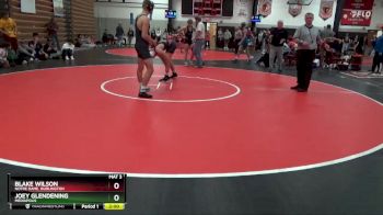 144 lbs Round 5 - Blake Wilson, Notre Dame, Burlington vs Joey Glendening, Mediapolis