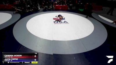 113 lbs Placement Matches (16 Team) - Cameron Jackson, MDWA-FR vs Justin Cortez, TCWA-FR