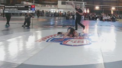109 kg Quarterfinal - Mariantonietta Caldiero, Italy vs Kirra Mitchell, The Chicken Coop Wrestling Club