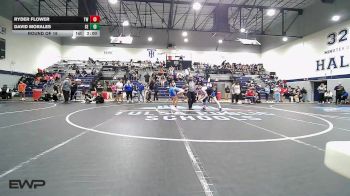 120 lbs Round Of 16 - Ryder Flower, Tulsa Webster vs David Morales, Southeast