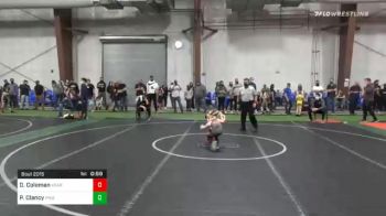60 lbs Prelims - Declan Coleman, Kearny vs Parker Clancy, Pride