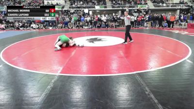 126 lbs Quarterfinal - Michael Morris, Haverhill vs Cahota LaFond, Colchester