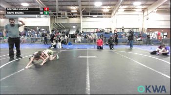 58 lbs Consolation - Socorro Hinojos, Texas Elite Wrestling Club vs Aruto DELUNA, CacheWrestlingClub