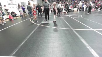 61 lbs Quarterfinal - Dakota Taylor, Sperry Wrestling Club vs Kaysen Peters, Collinsville Cardinal Youth Wrestling
