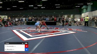 132 lbs Final - Taina Fernandez, MD vs Corynne Mcnulty, MA