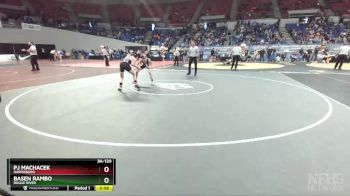 3A-120 lbs Cons. Round 2 - Basen Rambo, Rogue River vs PJ Machacek, Harrisburg