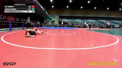 125 lbs Consi Of 16 #2 - Jet Abbott, JWC vs Jesse Quiroz, Lab Academy Wrestling