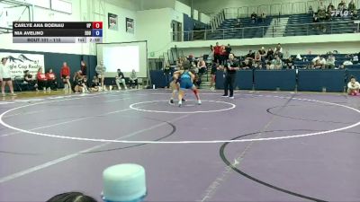 110 lbs Cons. Semi - Nia Avelino, Eastern Oregon University vs Carlye Ana Boenau, University Of Providence