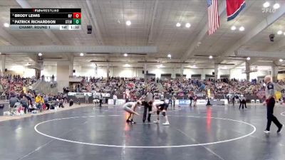 AA 150 lbs Champ. Round 1 - Patrick Richardson, Stewarts Creek High School vs Brody Lewis, Maryville High School