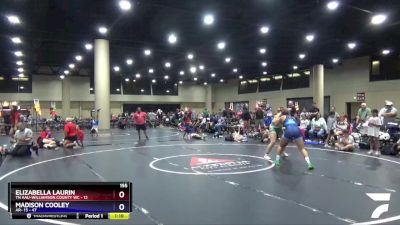 155 lbs Round 4 (6 Team) - Elizabella Laurin, TN AAU-Williamson County WC vs Madison Cooley, AR- 15