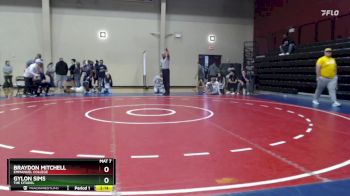 125 lbs Quarterfinal - Gylon Sims, The Citadel vs Braydon Mitchell, Emmanuel College