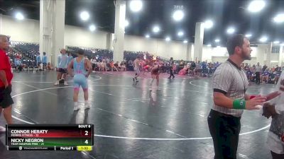 150 lbs Round 2 (8 Team) - Connor Heraty, Morris Fitness vs Nicky Negron, Team Nauman Pink