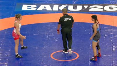 61 kg 1/8 Final - Landri Von Gonten, United States vs Marisa Iturrino, Puerto Rico