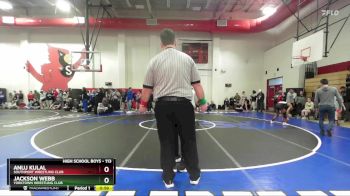 113 lbs Champ. Round 1 - Anuj Kulal, Southport Wrestling Club vs Jackson Webb, Yorktown Wrestling Club