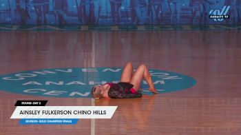 Ainsley Fulkerson Chino Hills - Ainsley Fulkerson Chino Hills [2025 Solo Champion Finals Day 2] 2025 USA Dance Nationals