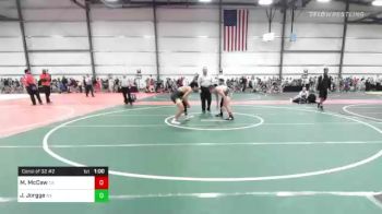 145 lbs Consi Of 32 #2 - Matthew McCaw, CA vs Joshua Jorgge, NY