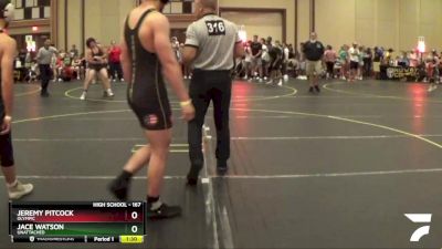 167 lbs Champ. Round 1 - Jace Watson, Unattached vs Jeremy Pitcock, Olympic