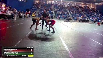 138 lbs Cons. Round 1 - Peter LaBianca, Jackson Liberty vs Jack MacDonald, St Marks