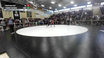 165 lbs Semifinal - Naim Wallace, Norwich Free Academy vs Hubert Szymko, Trumbull