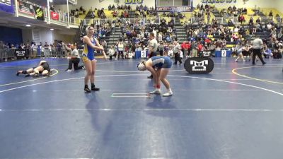 170 lbs Quarterfinal - Ellen Banfill, Central Mountain vs Audrey Calgaro, Canon-McMillan