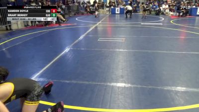 84 lbs Consy 4 - Kamden Doyle, Seneca Valley vs Brant Berkey, Gladiator W.C.